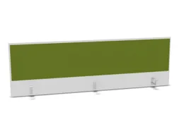 opzetpaneel,v. bureau,aanbouw achter,B 1800mm,Bl-wit,BN7048-groen