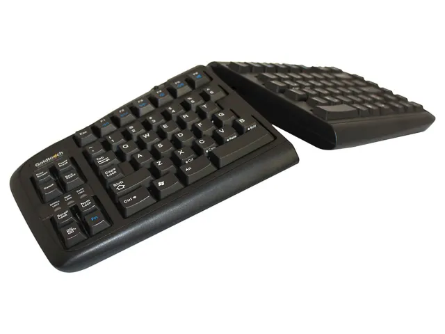 BNEGTBFR BAKKER Goldtouch PS2 Split Toetsenbord AZERTY FR