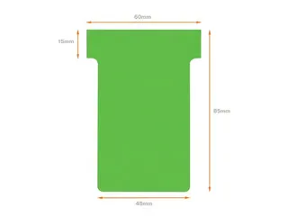 Planbord T-kaart Nobo nr 2 48mm groen - 4