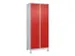 locker voor scheiding van kleding,HxBxD 1950x800x500mm,2vak