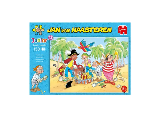 Puzzel JvH Junior 13 Treasure Hunt 150 stukjes
