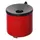 wandasbak,HxØ 100x90mm,romp staal,romp RAL3000