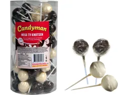 Lolly Candyman Mega TV Knotsen 75 stuks
