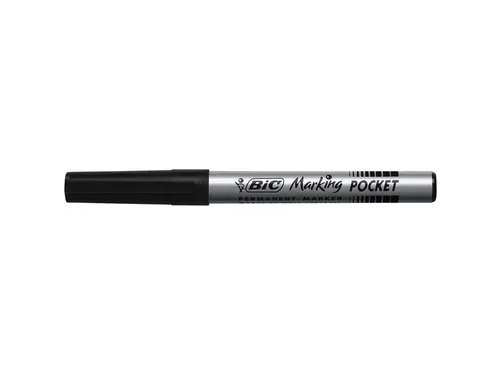 Viltstift Bic 1445 ecolutions rond fijn zwart
