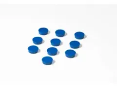 OUTLET Memomagneten Blauw 25mm Doos 10 stuks