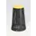vuilniszakstandaard 120 liter HxØ 880x380-520mm romp PP zwart geel