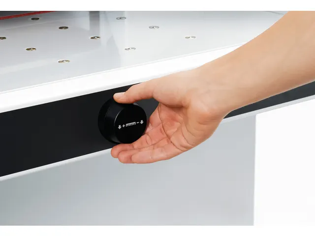 Stapelsnijmachine Ideal 7260 72cm Luchttafel Hydraulisch met onderstel