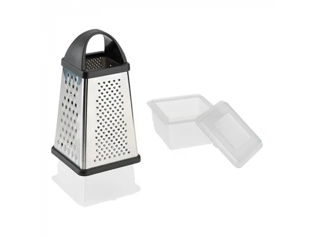 Westmark RVS rasp 4-zijdig 13cm met opvangbak