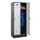 locker,HxBxD 1950x800x500mm,2vak,vak B 400mm,draaigrendel,sokkel