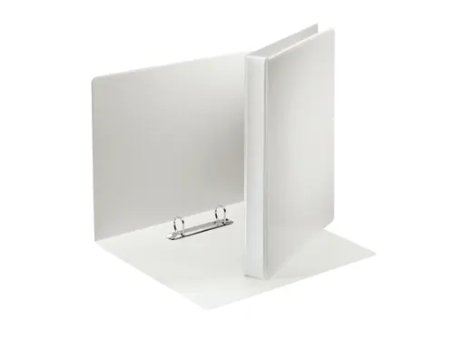 Presentatieringband Esselte A4 2 rings D-mech 20mm wit