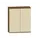 kantoorkast,HxBxD 1150x1000x430mm,decor romp noten,decor front esdoorn