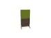 scheidingswand,HxB 1545x800mm,NV bruin hickory,BN7048-groen