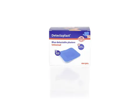 Detectaplast Pleister Waterafstotend X-Ray blauw 38x38mm 50 Stuks