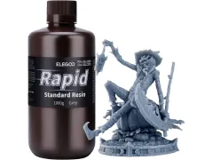 ELEGOO Rapid Standard Resin Grey 1kg 3d printers