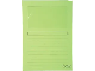 Venstermap Exacompta Forever L-map 120gr karton Lichtgroen - 1