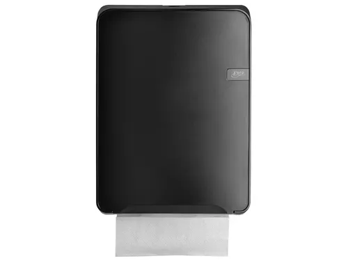 Dispenser 441152 QuartzLine vouwhanddoeken C-vouw/ multifold Zwart