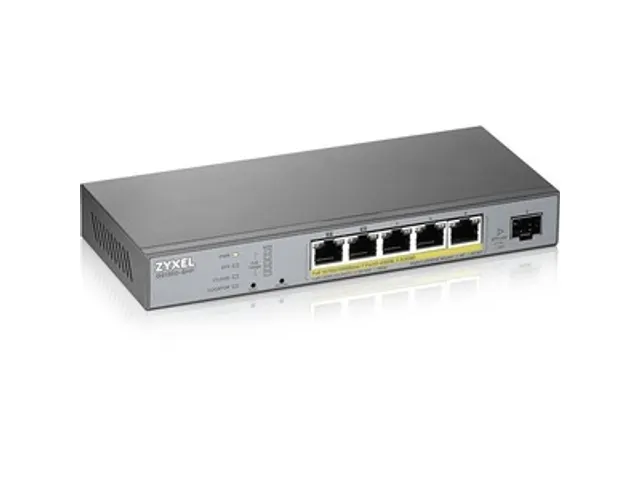 GS1350-6HP 6-Poorts managed CCTV PoE switch