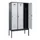 locker voor scheiding van kleding,HxBxD 2120x1200x500mm,3vak