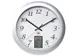 Horloge murale Unilux Instinct Ø30,5cm gris argenté/blanc
