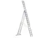 échelle télescopique polyvalente,3x12 échelons,lisse L 3,54-8,3m,al