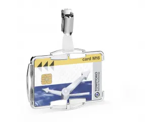 Durable Badge Zilver 54x87mm Rfid Secure Mono - 1