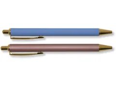 Pen Natural Beauty. krimp van 2 stuks in transparant doosje.