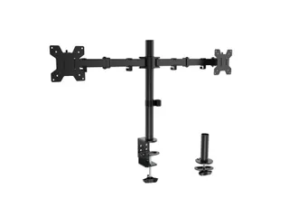 Monitorarm Quantore 2 schermen 17-27 inch zwart - 3