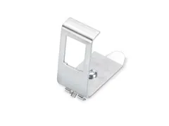 DIN-railadapter voor 1x Keystone-module