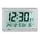 Digitale Radiowandklok Kunststof 270x410x43mm Lcd Cijfer H 120mm