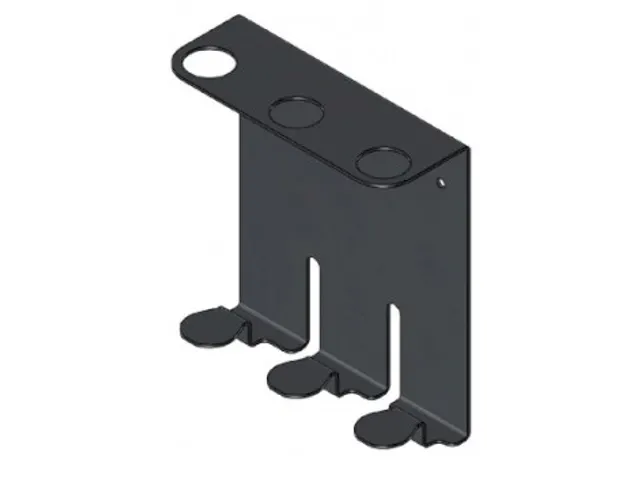 The Spa Collection Triple Metal Holder voor 3 flessen 400ml Zwart