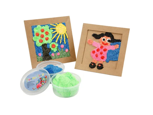 Klei Foam Clay basic 10 x 35gr 10 kleuren