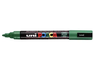 Verfstift Posca PC5M Medium Punt 1,8-2,5mm Donkergroen - 1