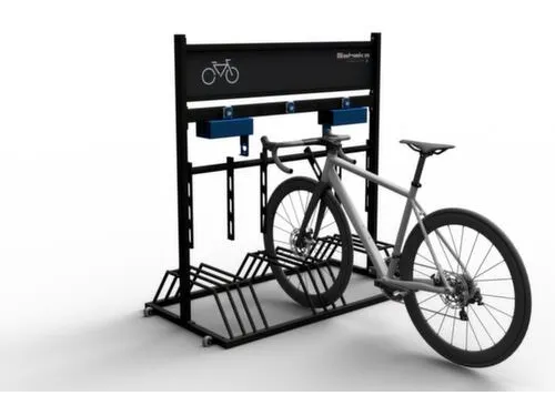 Mobiel fietsenrek,L 1300mm,6instelplaatsen,gebruik beide zijden