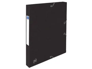 Elastobox Oxford Top File+ A4 25mm zwart - 1