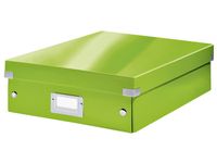 Sorteerbox Leitz WOW Click & Store 281x100x370mm groen