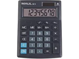 bureaurekenmachine MC 8, zwart