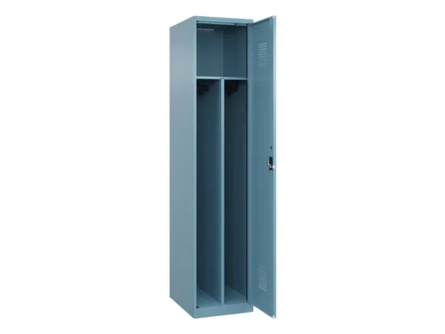 locker voor scheiding van kleding,HxBxD 1850x400x500mm,1vak