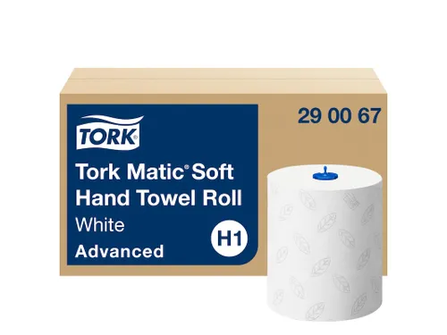 Tork 290067 H1 Matic Advanced Handdoekrol Wit 2-laags 150m 6 rollen