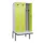 locker met bank,voor scheiding van kleding,HxBxD 2120x900x815mm,3vak