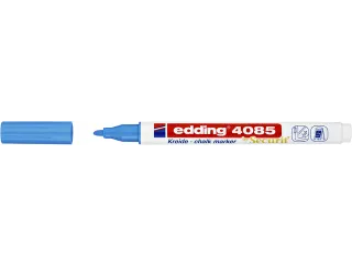 Krijtstift edding by Securit 4085 rond 1-2mm lichtblauw - 2