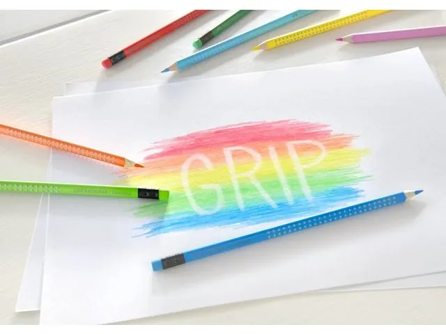 kleurpotlood GRIP 2001 uitgumbaar etui à 10 stuks