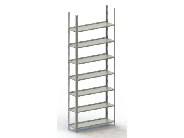 magazijnstelling,grondveld,HxBxD 2200x1004x304mm,vaklast 80kg