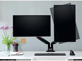 Monitorarm Kensington One-touch in hoogte verstelbaar dubbel - 7