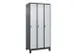 locker voor scheiding van kleding,HxBxD 1950x900x500mm,3vak