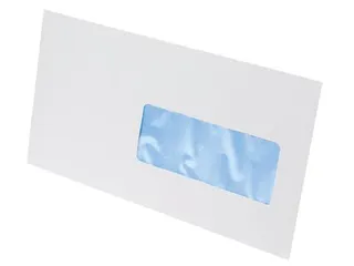 Gallery Venster Envelop Venster Rechts 114x229mm Stripsluiting - 1
