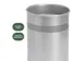 Papierbak Zilver Metaal 21 Liter