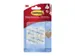 Haak Command mini inclusief bevestigingsstrip transparant 6 stuks