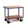 tafelwagen,draagverm. 600kg,2etage(s),laadvl. LxB 1200x800mm,houtetage