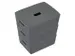 Boîte de rangement Kangaro 20 litres + couvercle anthracite 3 pièces