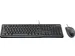 Bedraad Toetsenbord Logitech MK120 QWERTY + Muis zwart
